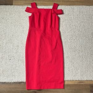 Lafayette 148 Cold Shoulder Dress